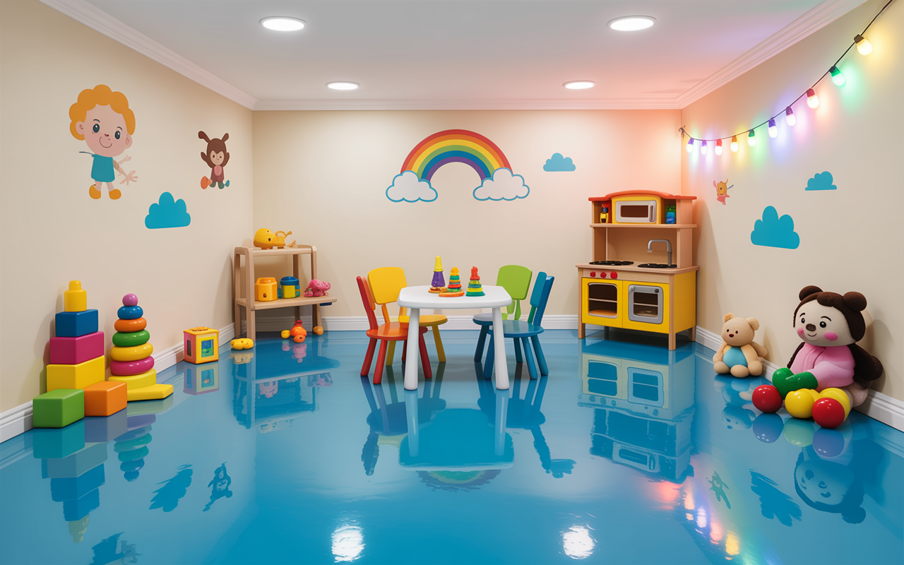 Solid Color Epoxy - Blue